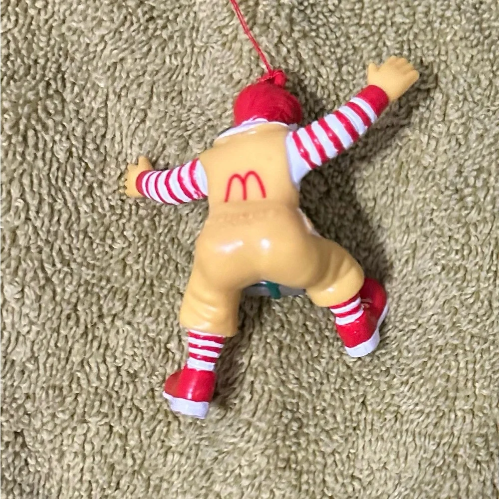 RARE Vintage MCDONALDS 4 pack Christmas Ornaments Ronald Dawn Grimace Hamburgler - Picture 3 of 10